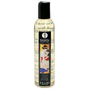 Profesionální masážní olej Shunga Erotic Massage Oil Amour Sweet Lotus 250 ml
