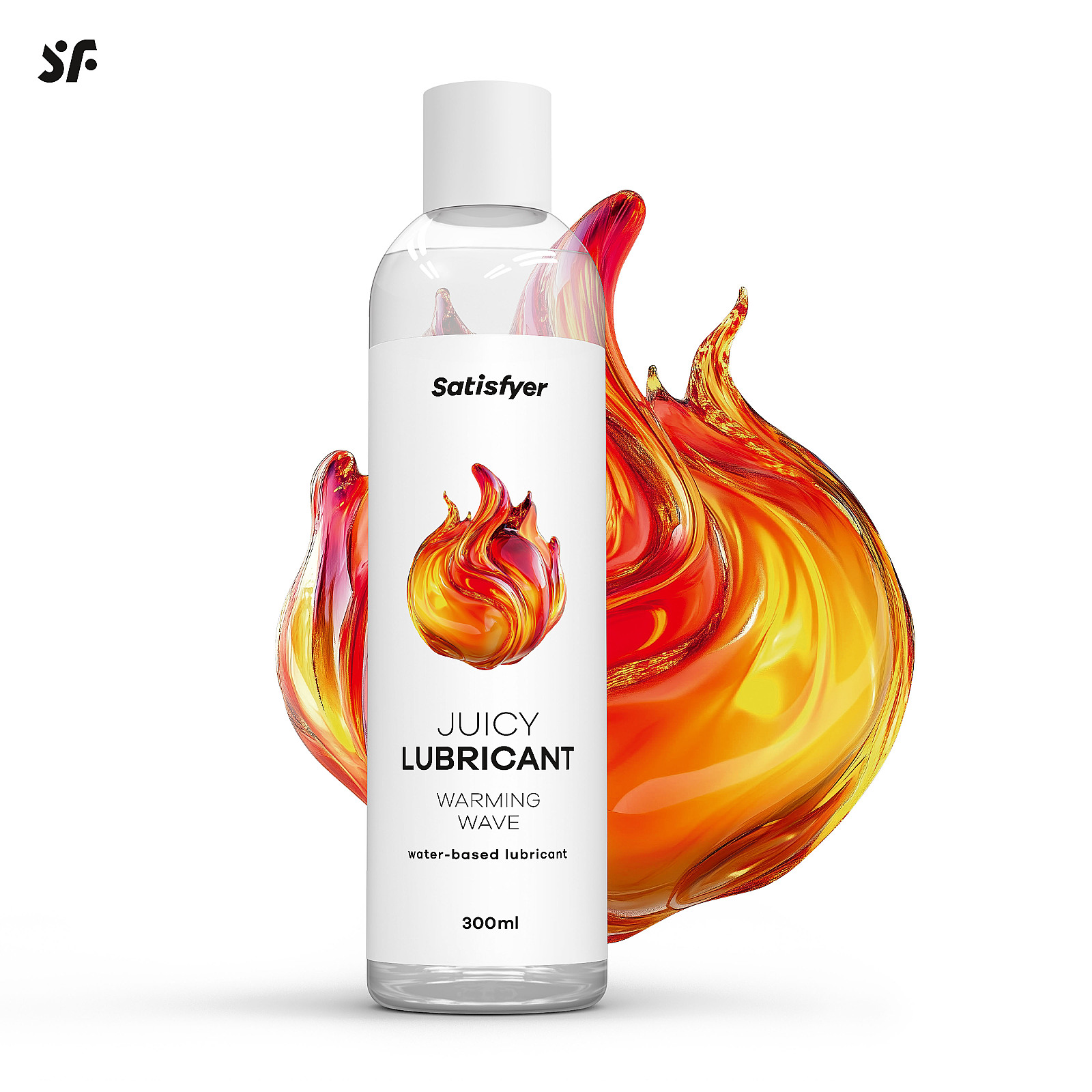 Satisfyer Juicy Lubricant 300 ml (Warm Wave), warming lubrication gel