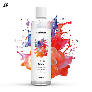 Satisfyer Juicy Lubricant 300 ml (Euphoric Orgasm), stimulating lubricant gel