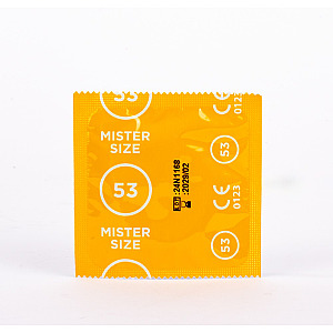 Mister Size Condom M 53mm (1 pc), ultra-thin condoms