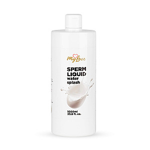 MyLove Sperm Liquid-Water-Splash (1000 ml), realistic lubricant gel