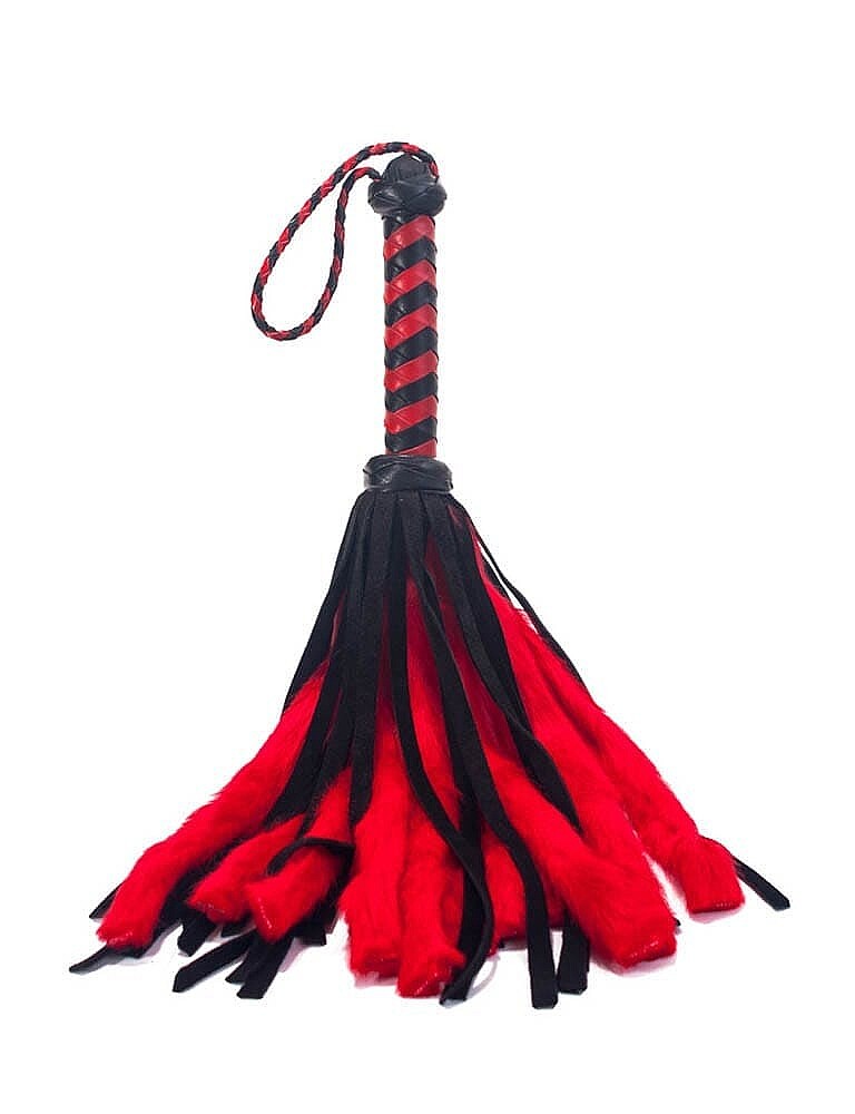 Devil Sticks Mini Flogger Polished Leather