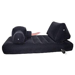 Velvet Luxury Bed, inflatable sex machine for women