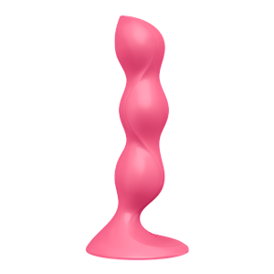 Satisfyer Triple Ball-R (Red), weighted-ball dildo