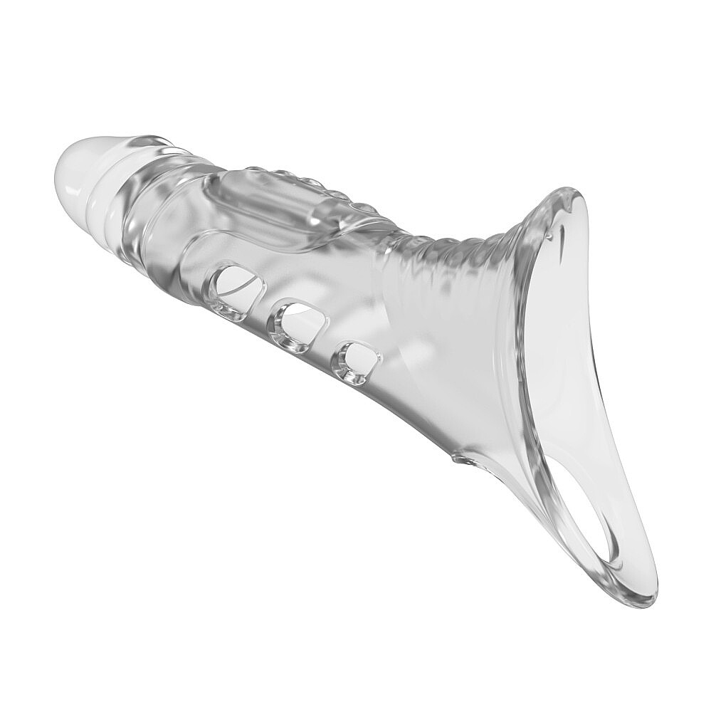 Pretty Love Penis Sleeve 1 (Clear), penis sleeve