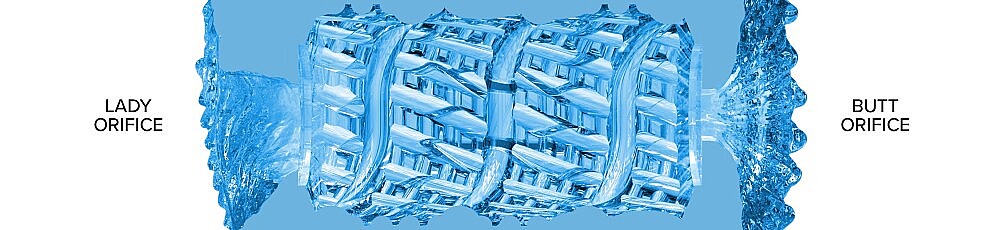 Fleshlight Quickshot Alien Blue, double-sided stroker