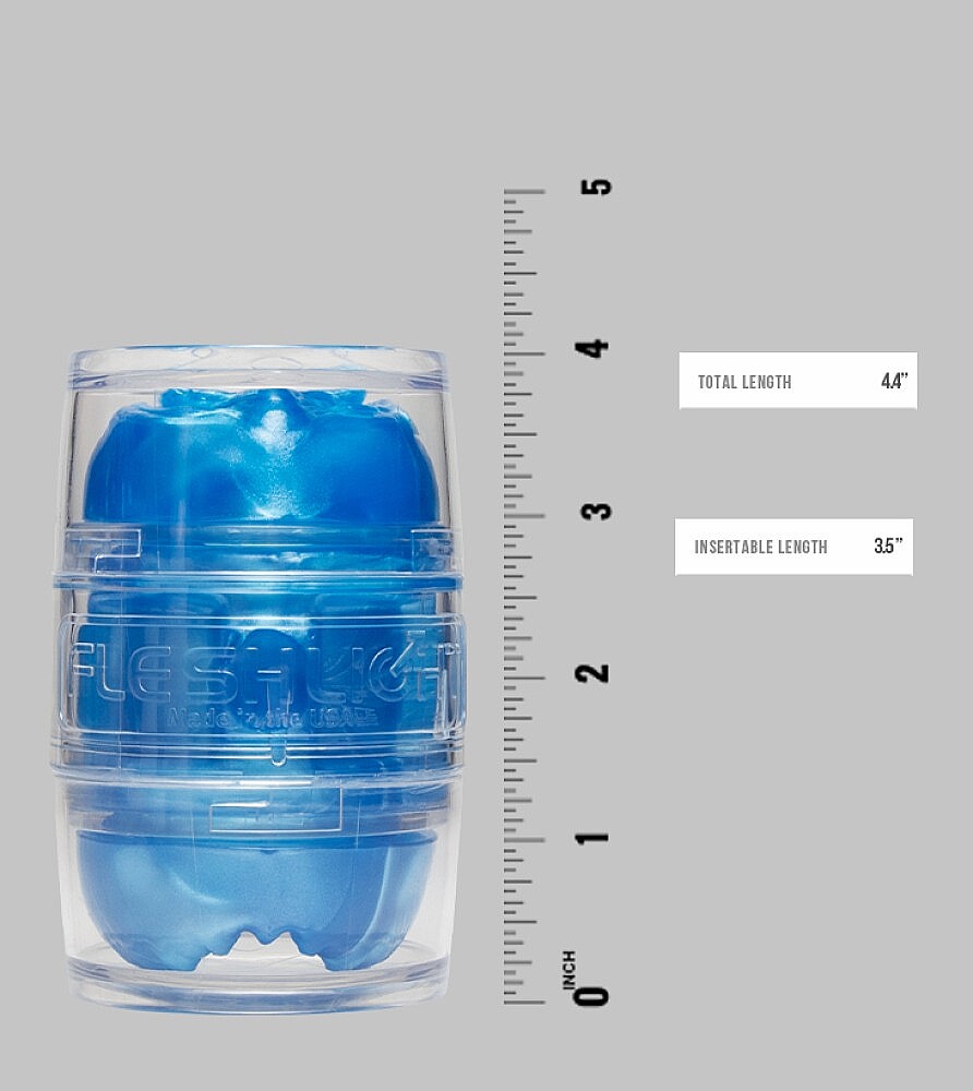 Fleshlight Quickshot Alien Blue, double-sided stroker