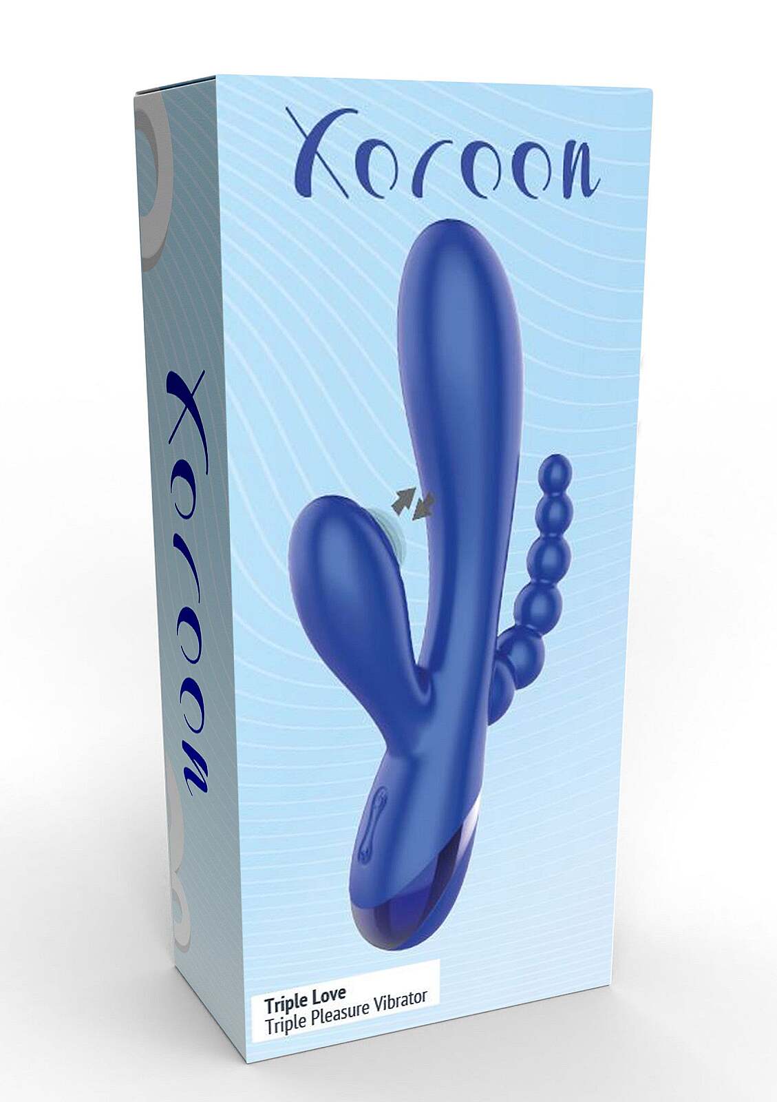 Xocoon Triple Love Vibrator, triple vibrator with bunny