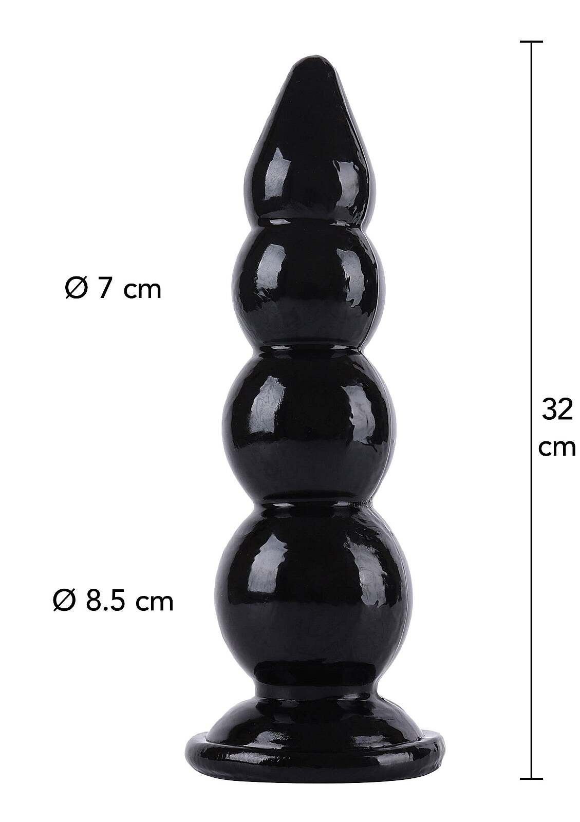 Hidden Desire Extreme Buttplug Balls (32 cm), anal XXL dildo