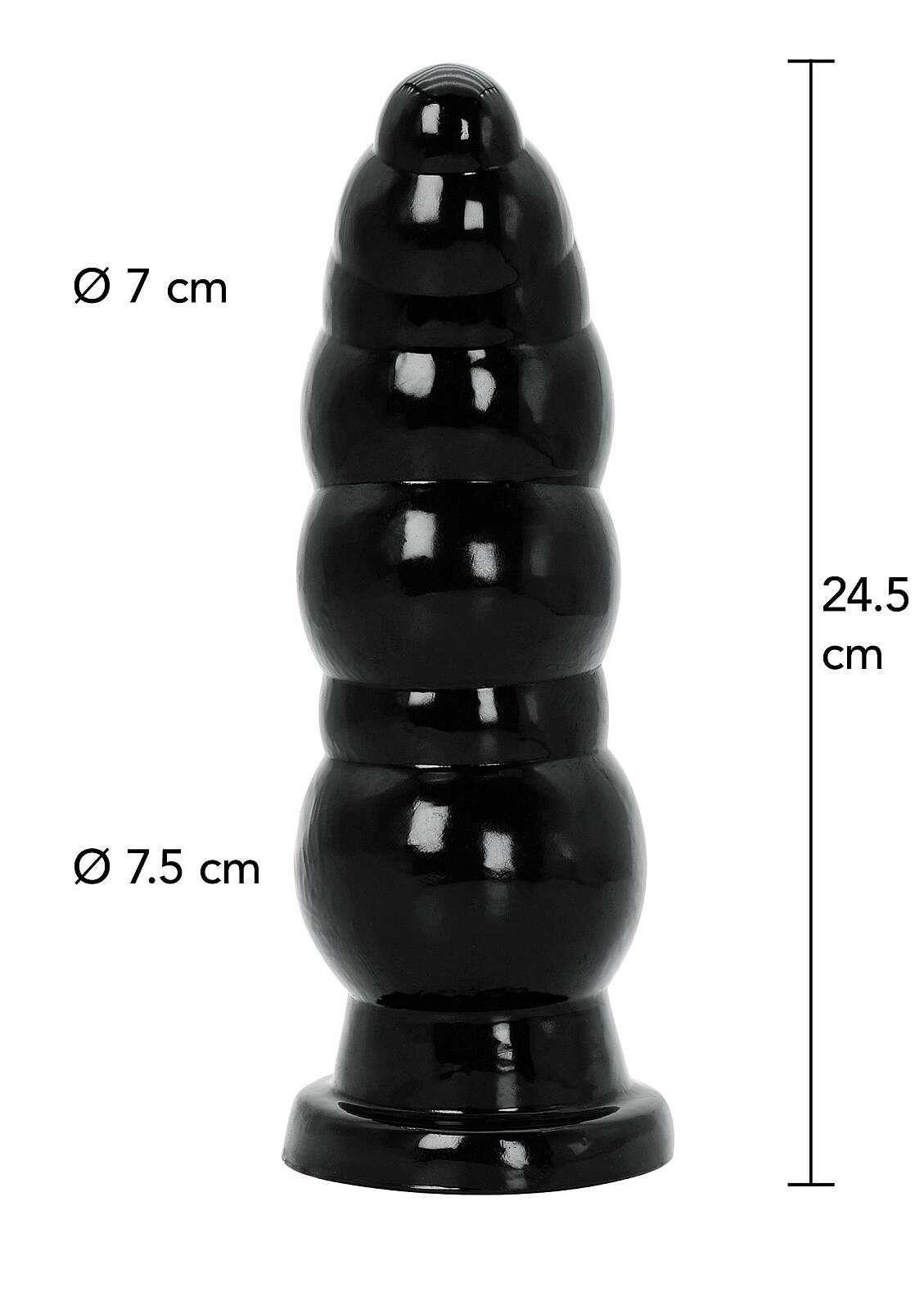 Hidden Desire Extreme Buttplug Balls (24,5 cm), anal XXL dildo