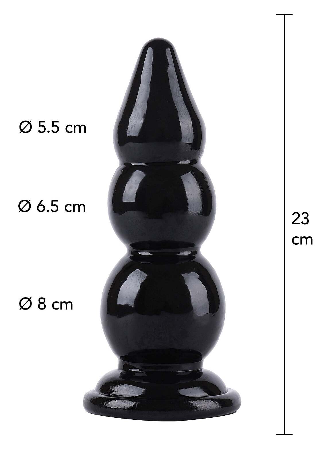 Hidden Desire Extreme Buttplug Balls (23 cm), anal XXL dildo