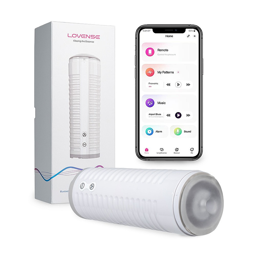 Lovense Max 2 Masturbator, bluetooth vibrating masturbator