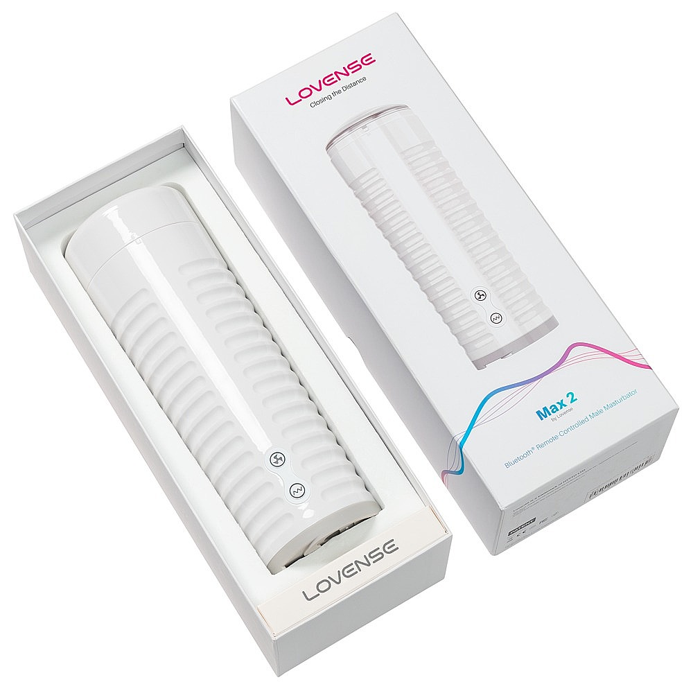Lovense Max 2 Masturbator, bluetooth vibrating masturbator