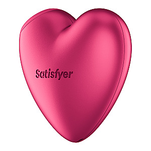 Satisfyer Cutie Heart Battery Series (Pink), air-pulse clitoral stimulator