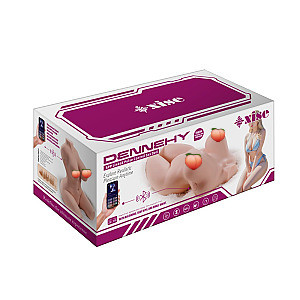 Mistress Dennehy Masturbator, realistic vibrating torso