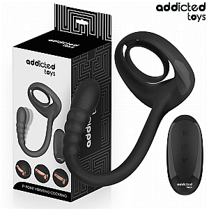 Addicted Toys P-Spot Vibrating Cock Ring, vibrating prostate ring
