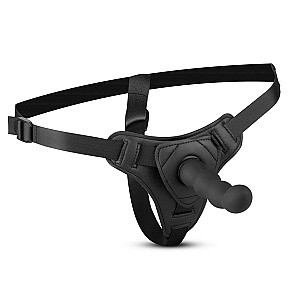 Teazers Silicone Strap-On Set (Black), beginner strap-on set