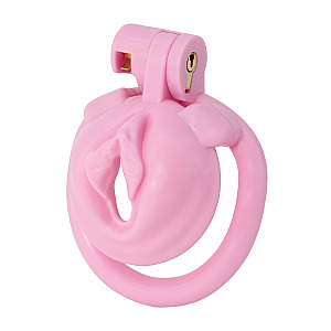Hidden Desire Extreme Sissy Trainer Cock Lock X-Short, pink ultra-short cage