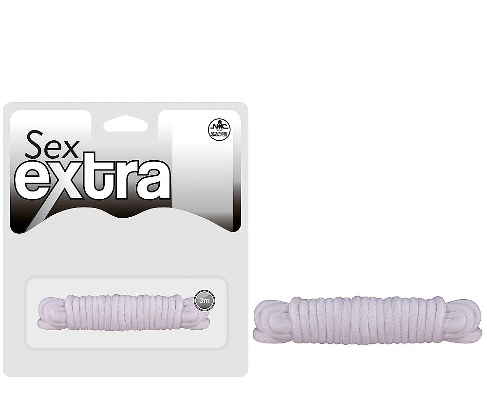 Sex Extra Bondage Rope 3 m white