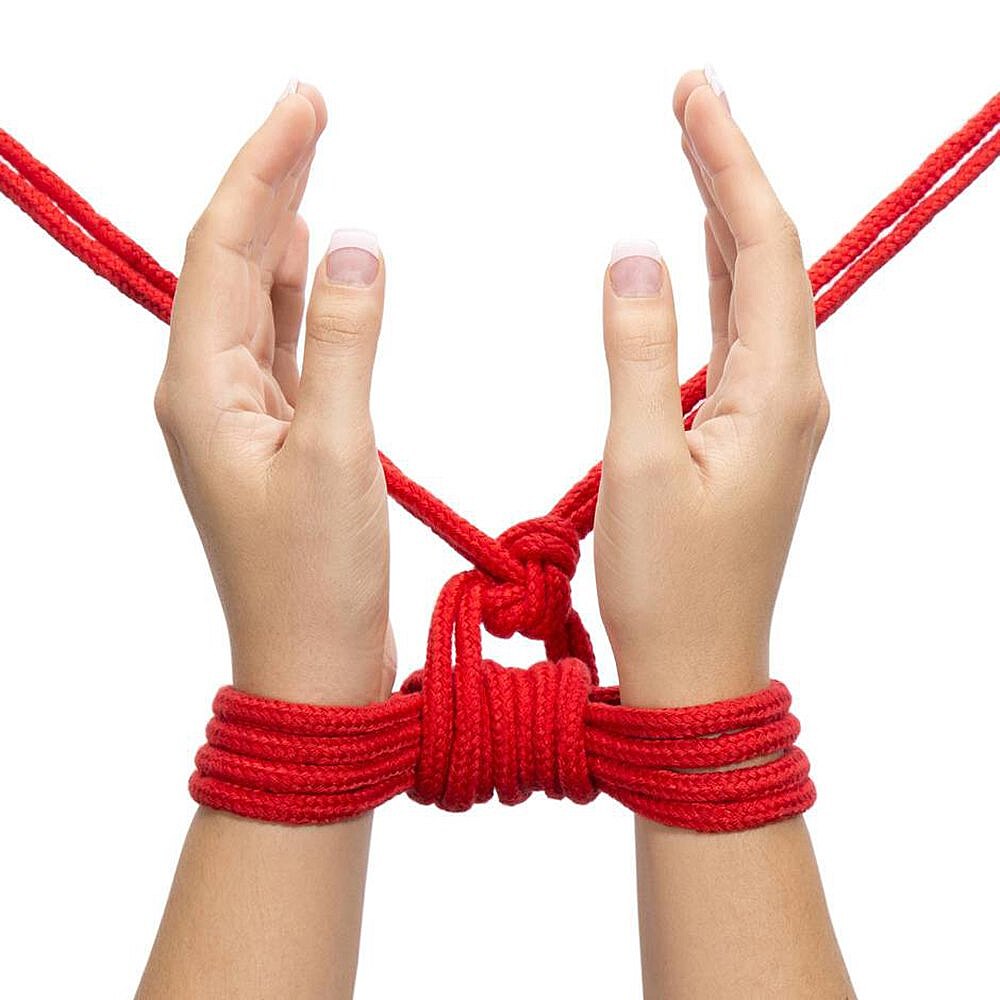Sex Extra Bondage Rope 10 m red