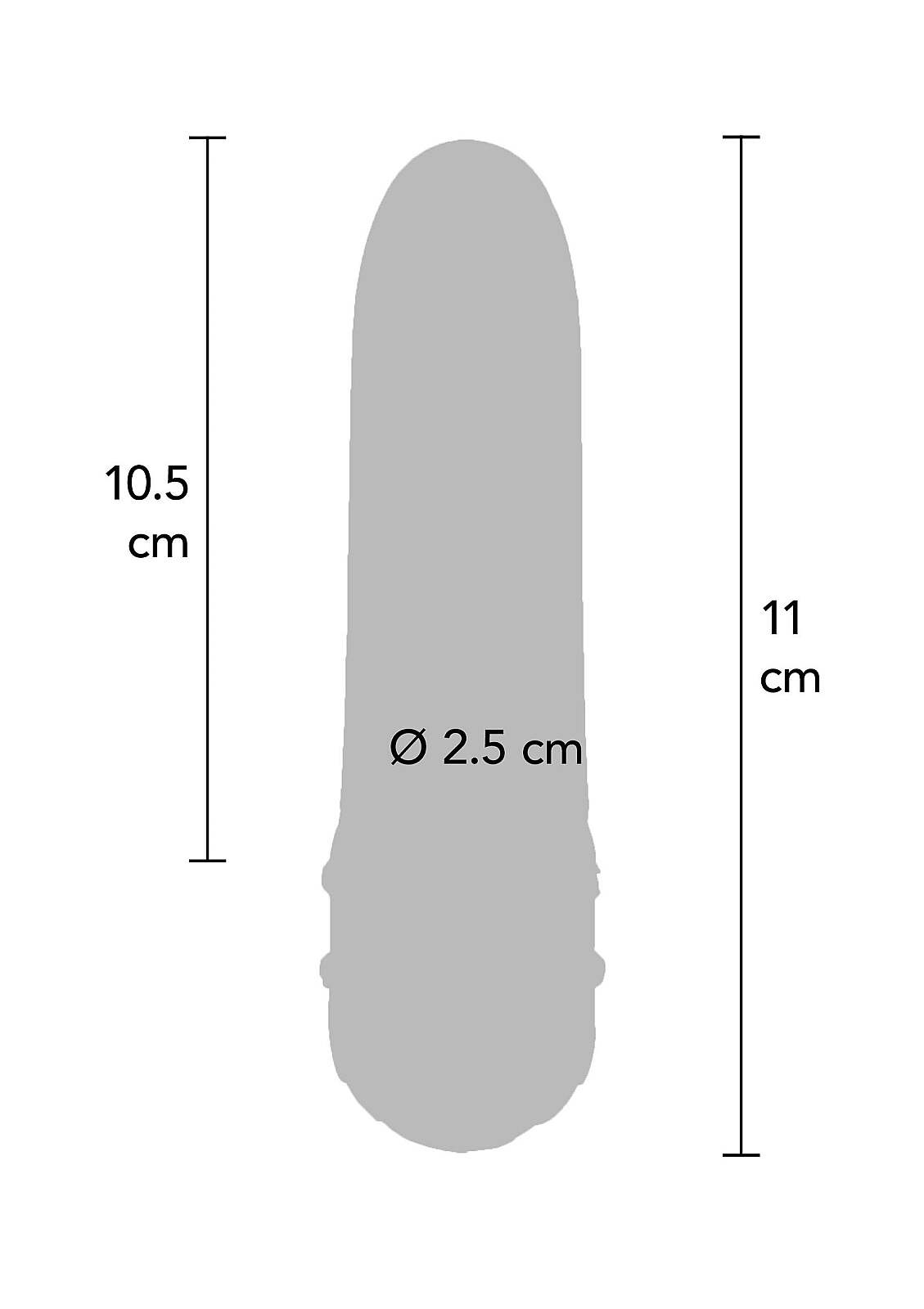 Diamond Petit Black - vibrator