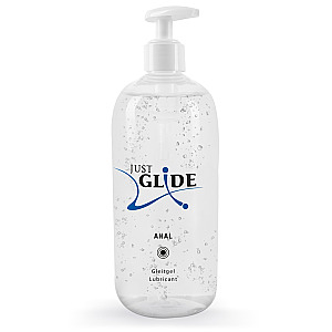 Just Glide Anal 500ml, water gel with a pump for anal sex