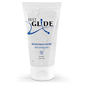 Just Glide Waterbased 50 ml, water-based lubricant