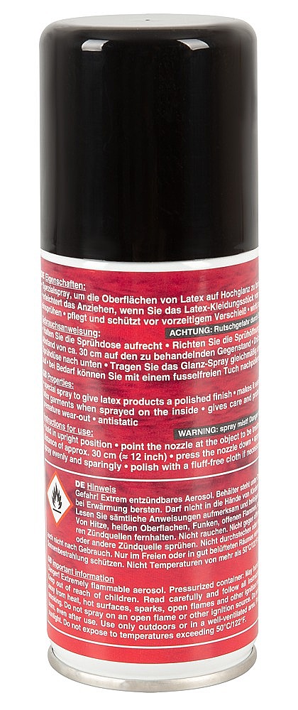 Care agent LATEX GLANZ SPRAY