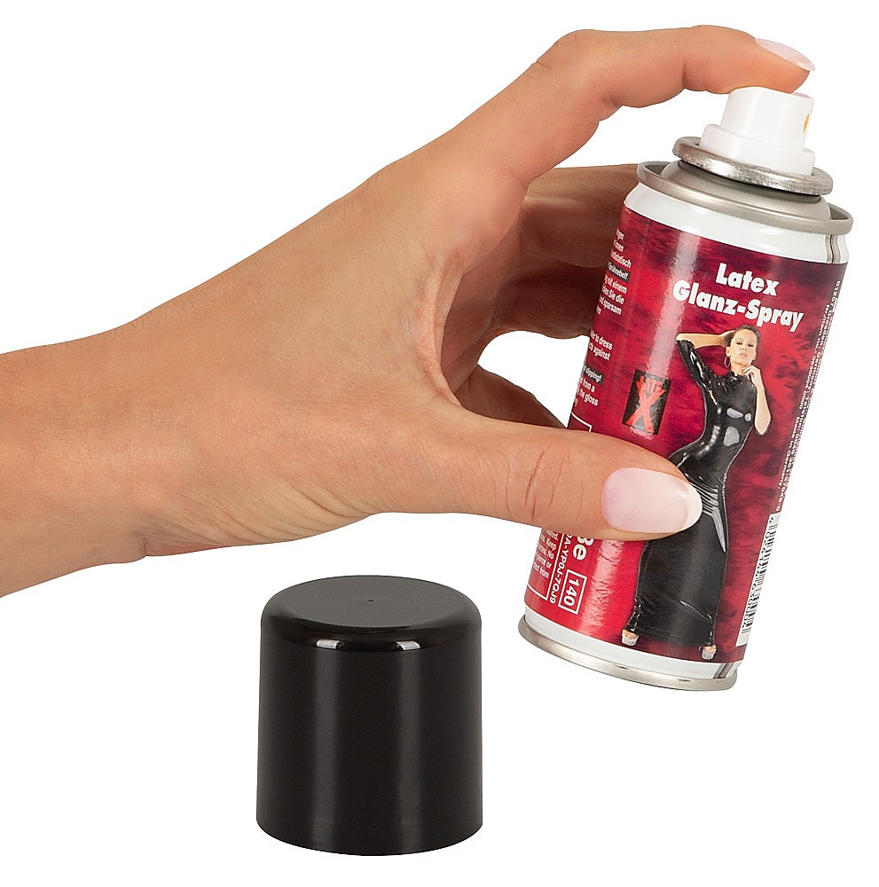 Care agent LATEX GLANZ SPRAY