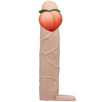 Realistic sleeve Pretty Love Penis Sleeve Large 18cm
