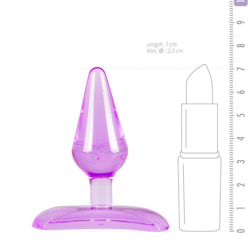 The Assifier Transparent Pink - Anal Plug