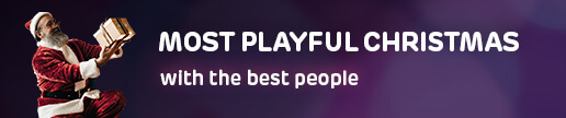The most playful Christmas
